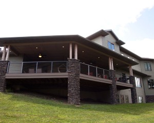 Deck/Custom Home